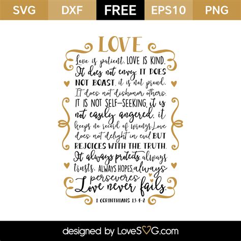 Download Free Love Sayings Bundle, 11 Love svg files, 1 corinthians 13 for Cricut Machine